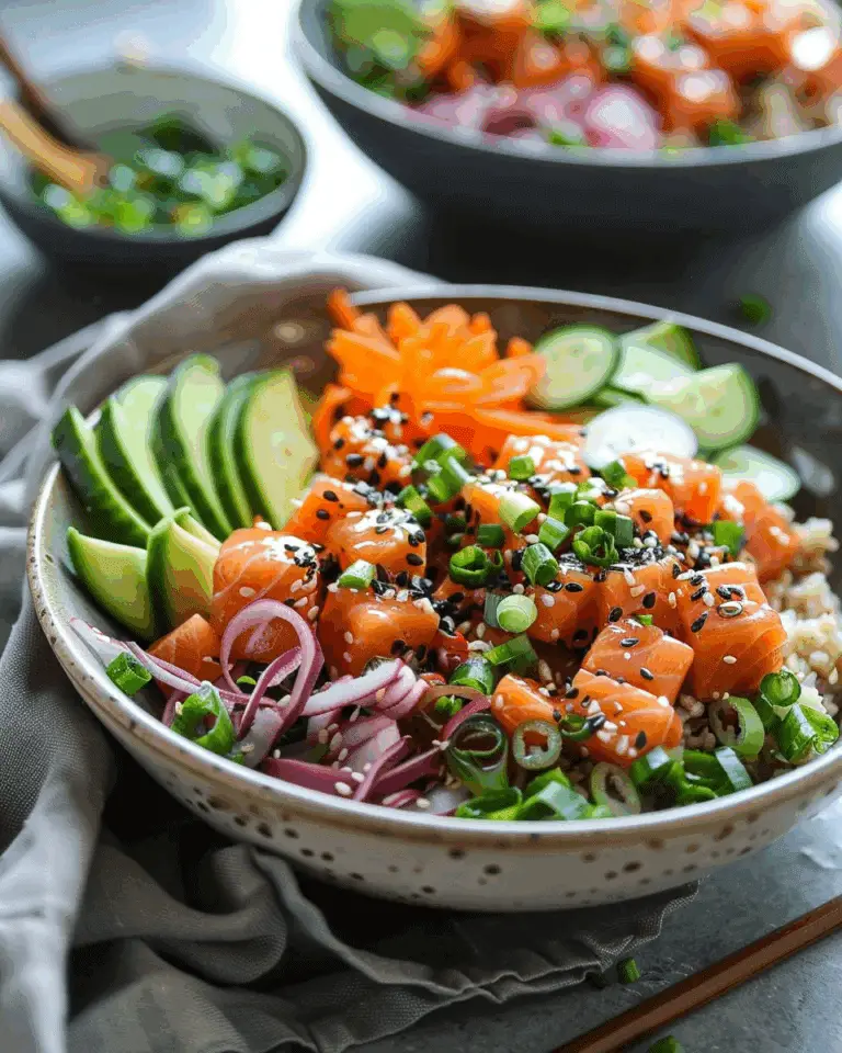 Chilled Poke Bowl