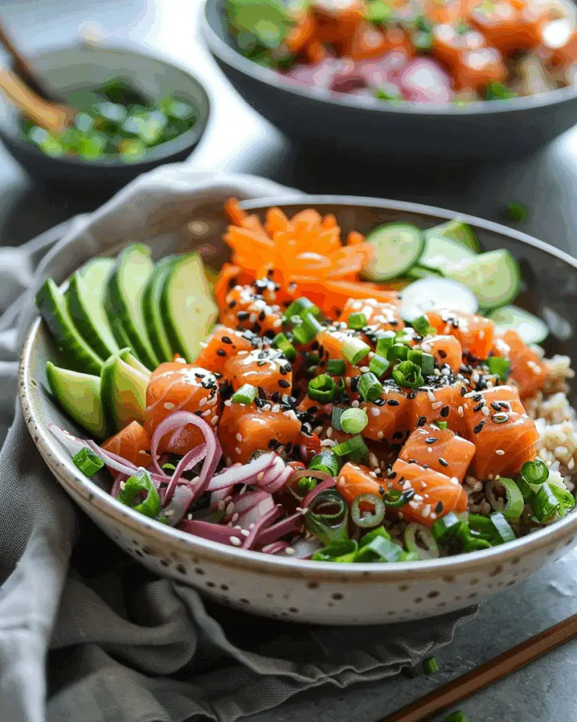 Chilled Poke Bowl