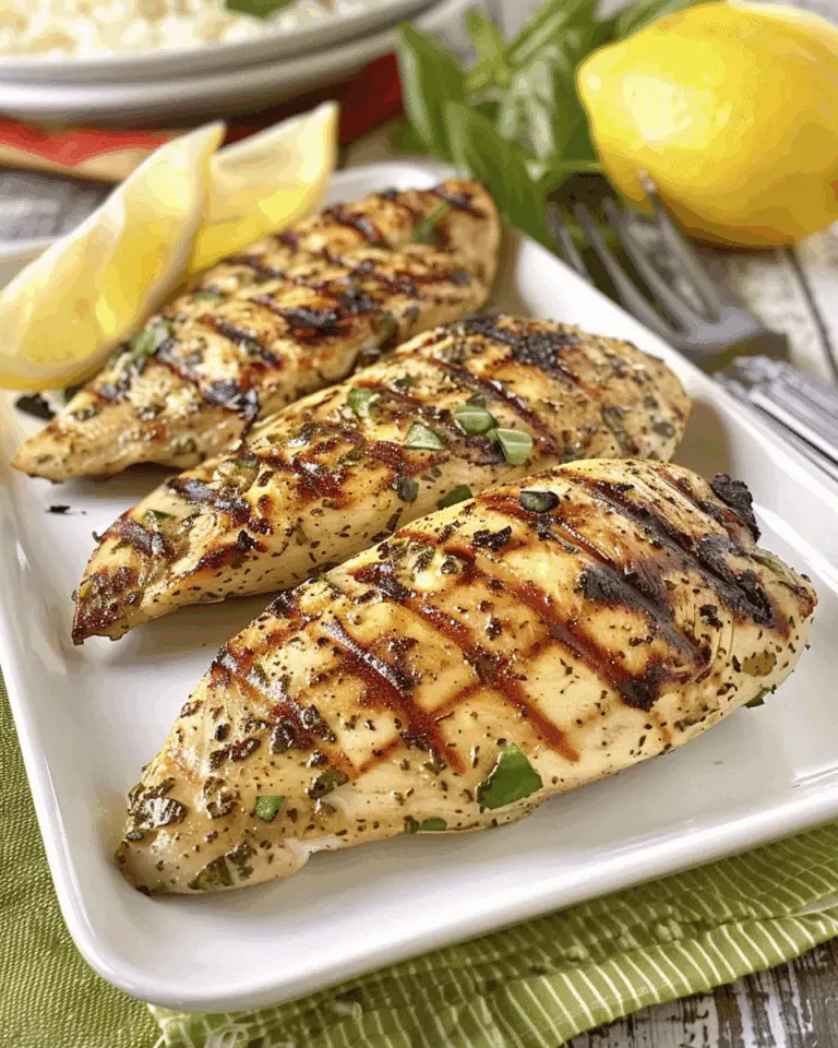 Grilled Lemon-Herb Chicken