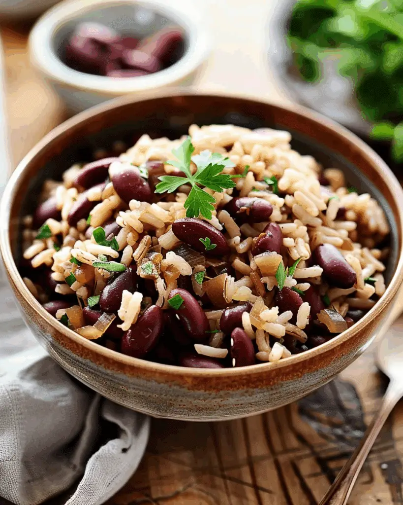 Jamaican Red Beans and Rice