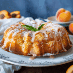 Peach Cobbler Pound Cake