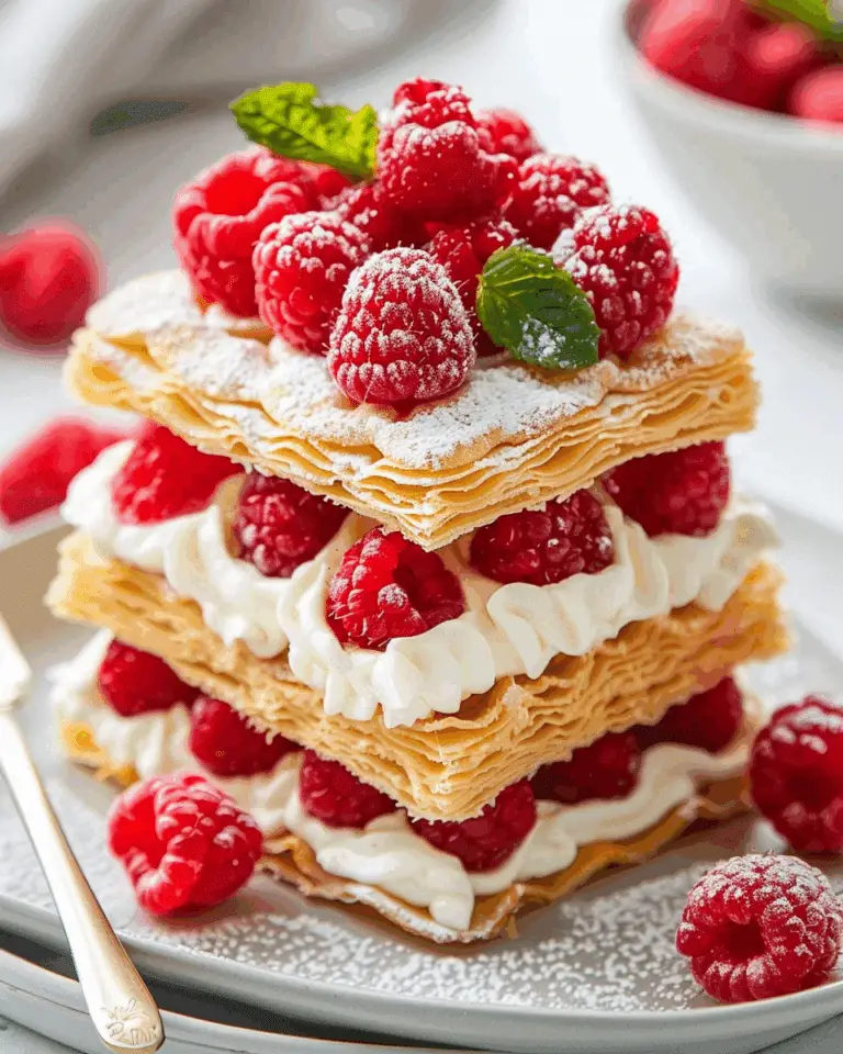Raspberry Mille-Feuille 
