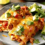 Slow-Cooker Chicken Enchilada Melts