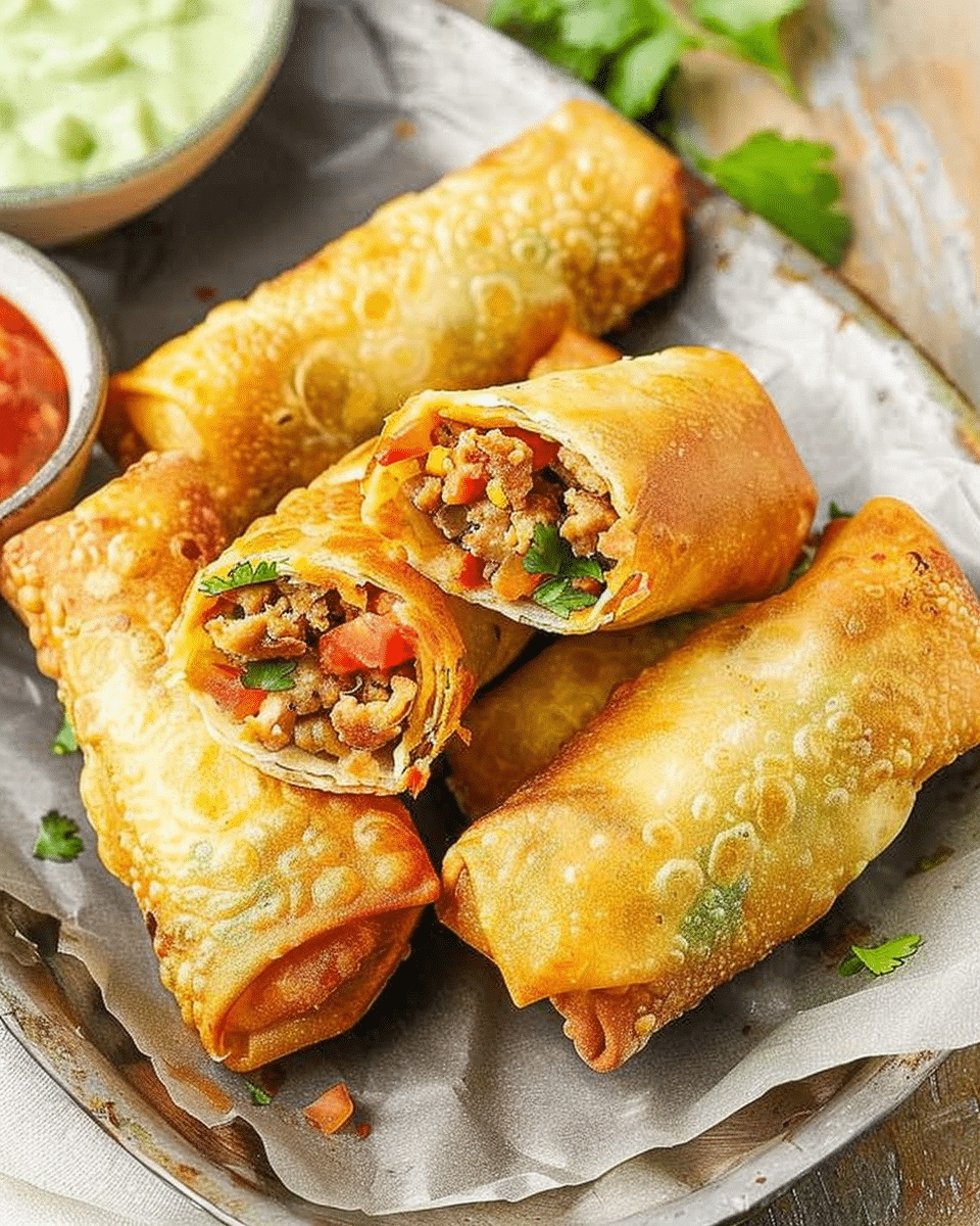 Southwestern Egg Rolls