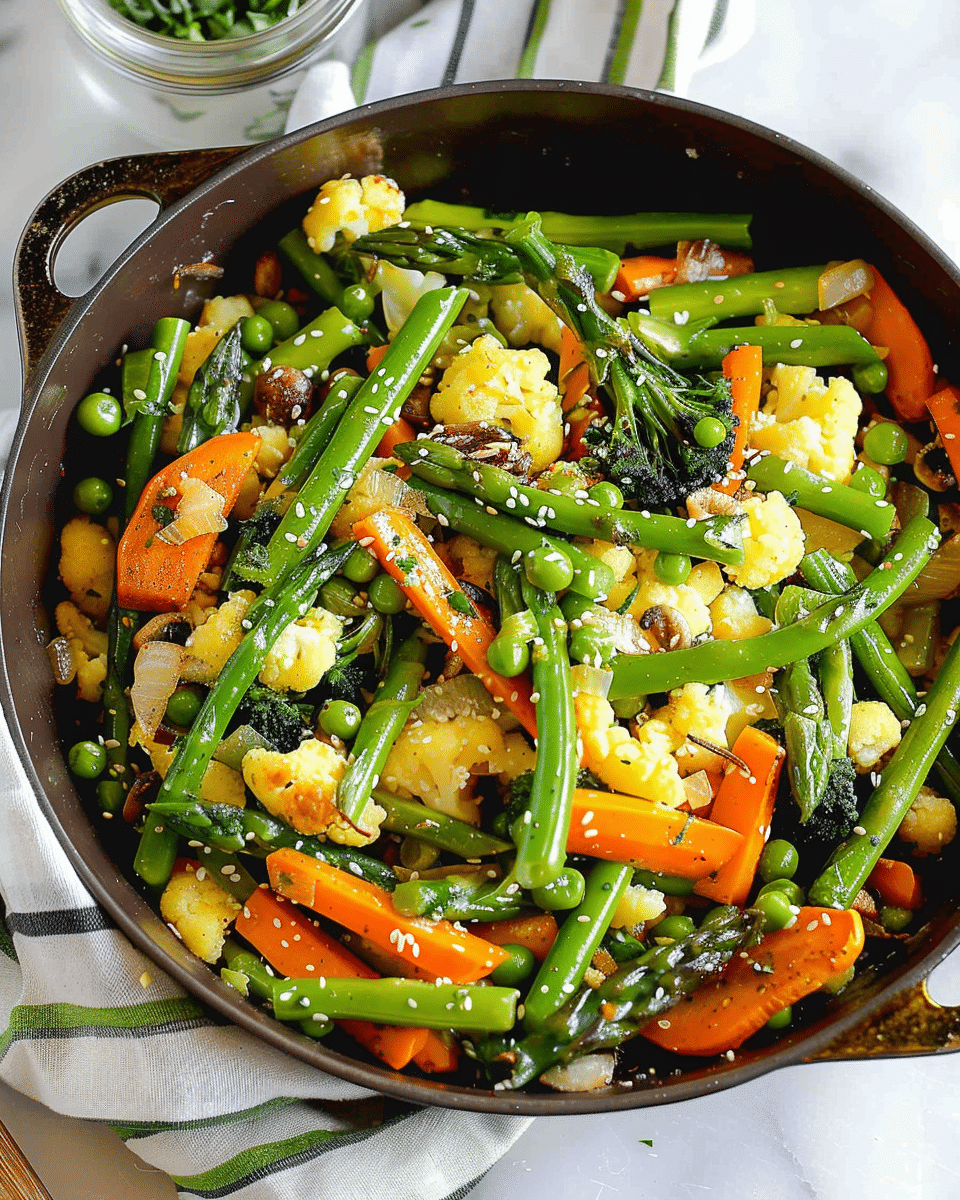 Spring Vegetable Stir Fry