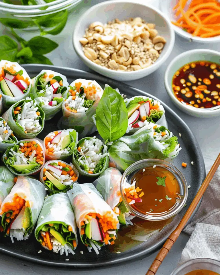 Vegetarian Summer Rolls