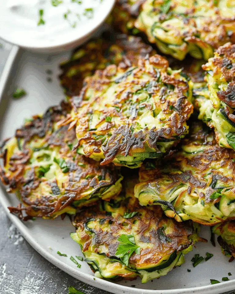 Zucchini Fritters