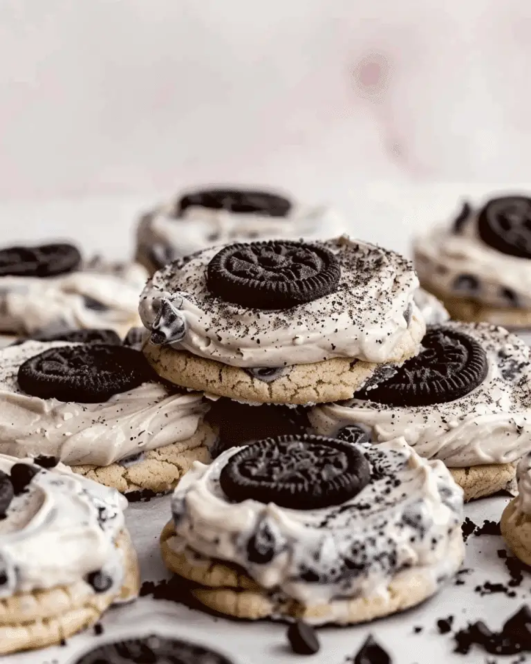 Cookies and Cream Milkshake Cookies