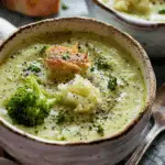 Creamy, Cheesy, Broccoli Soup
