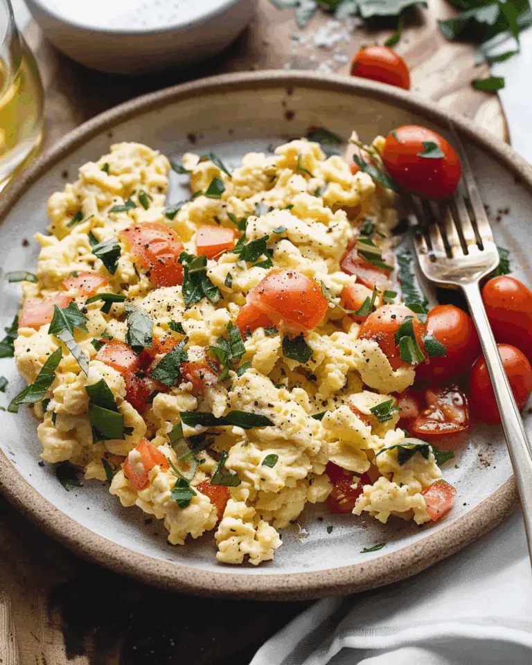 Mediterranean Scrambled Eggs