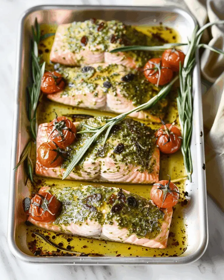 Pesto Butter Salmon
