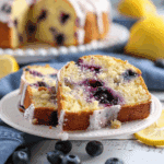 Vegan Lemon Blueberry Pound Cake