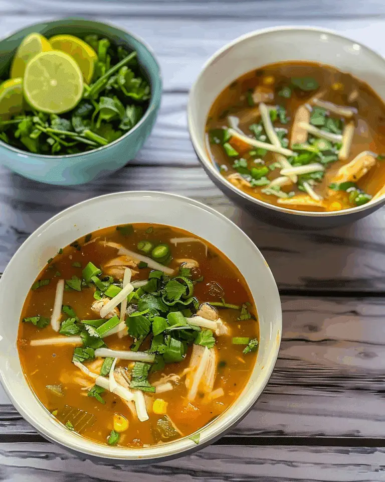 Smoked Chicken Tortilla Soup