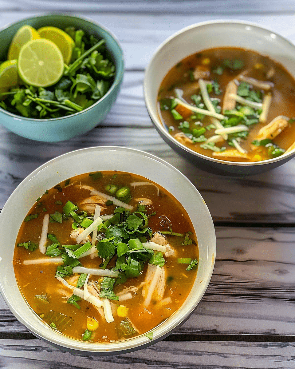Smoked Chicken Tortilla Soup
