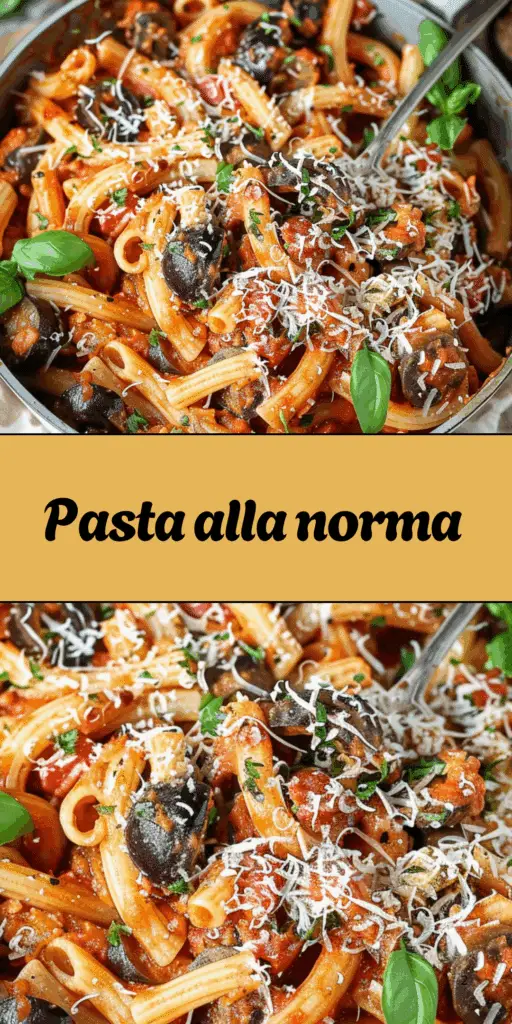 Pasta alla Norma