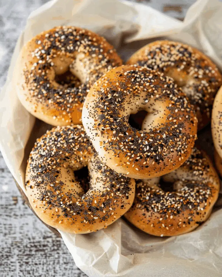 Homemade Everything Bagels