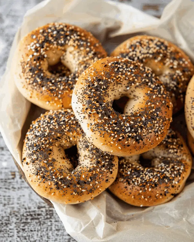 Homemade Everything Bagels
