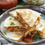 Shredded Chicken Quesadilla