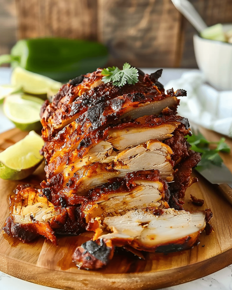 Smoked Chicken Al Pastor