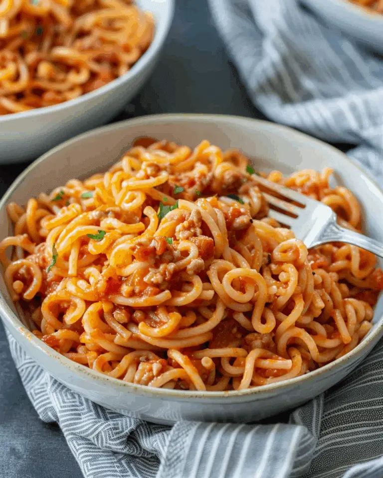 Homemade Spaghetti O’s