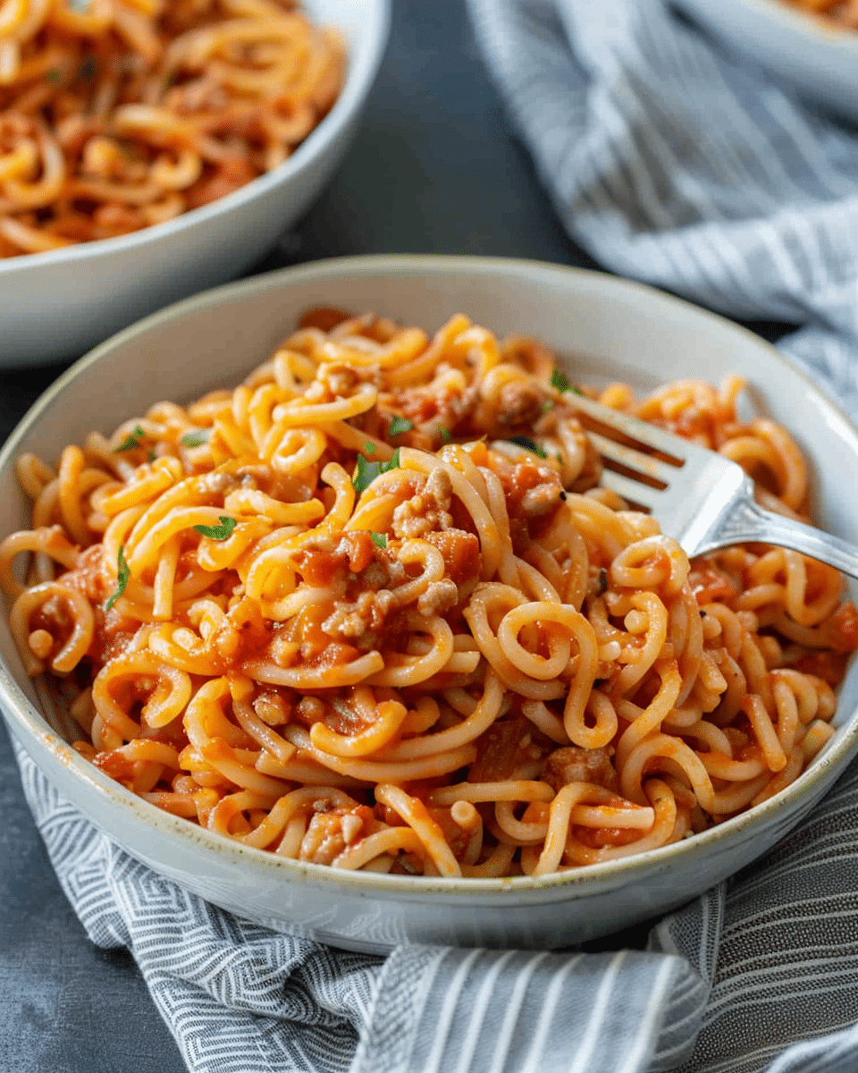 Homemade Spaghetti O's