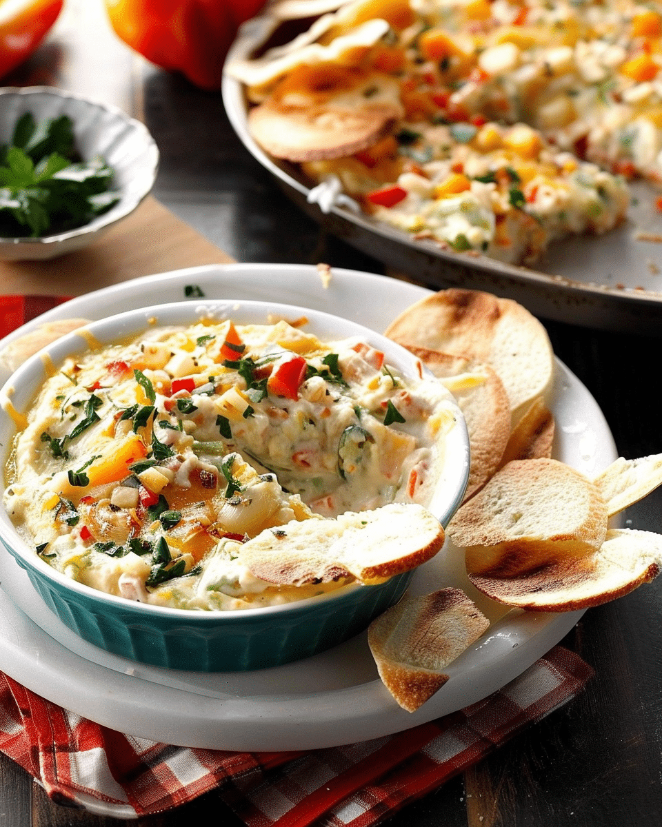 Loaded Veggie Dip