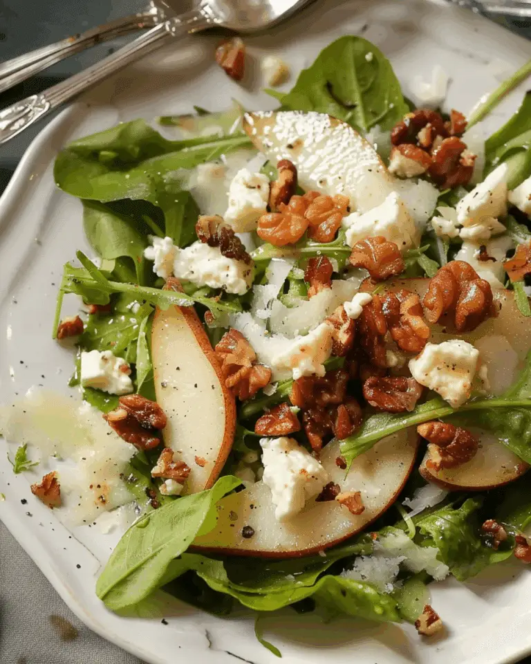 Roquefort Pear Salad