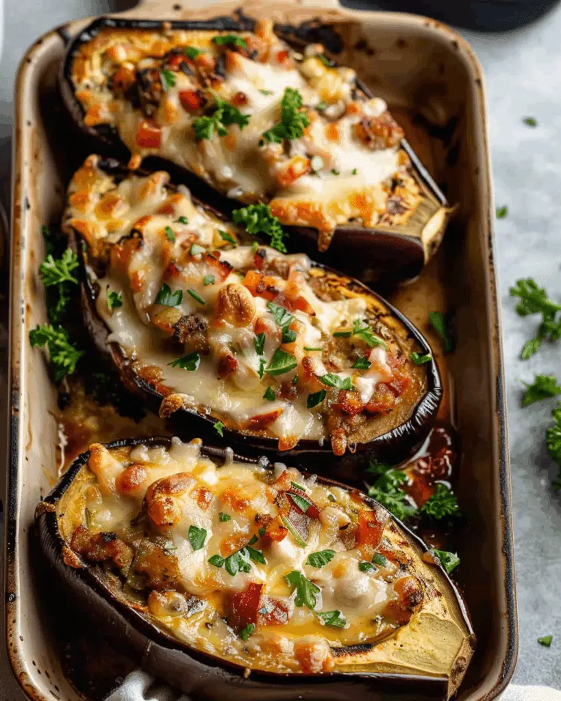 Stuffed Eggplant