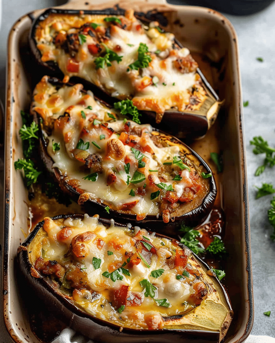Stuffed Eggplant