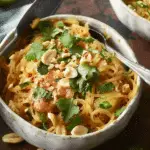 Thai Spaghetti Squash with Peanut Sauce