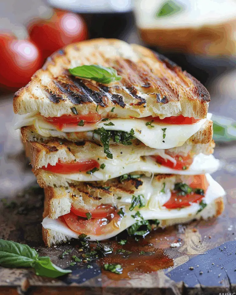 Grilled Mozzarella Sandwich
