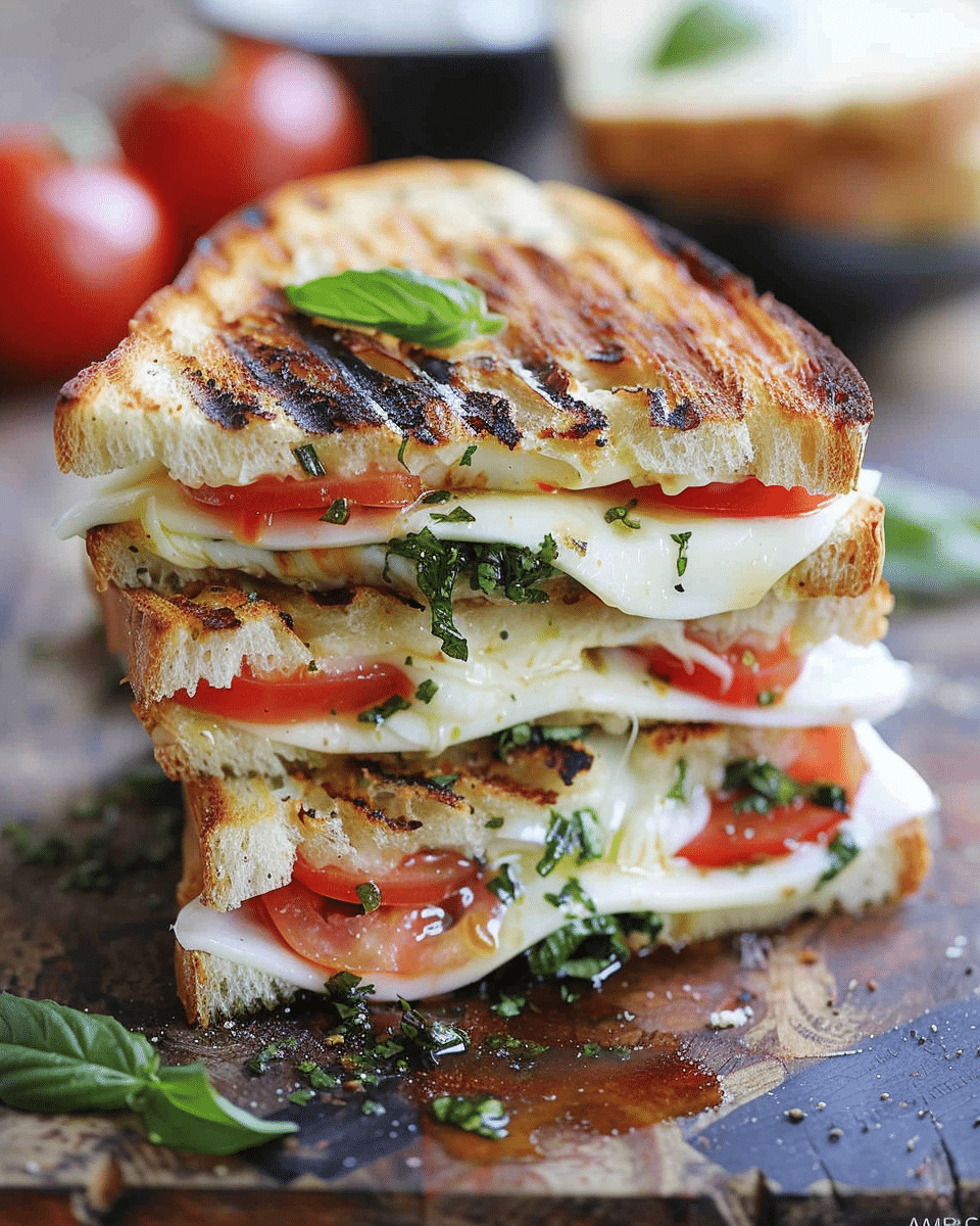 Grilled Mozzarella Sandwich