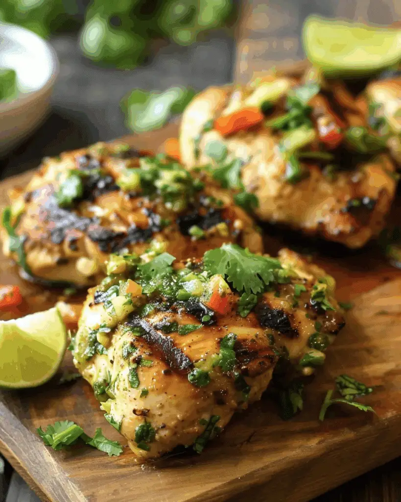 Cilantro Lime Grilled Chicken