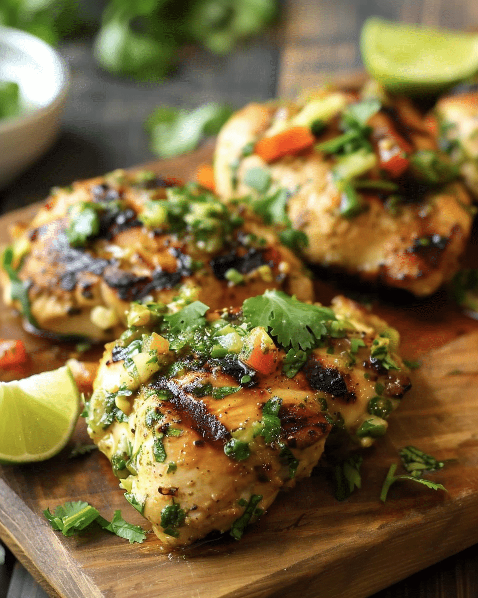 Cilantro Lime Grilled Chicken