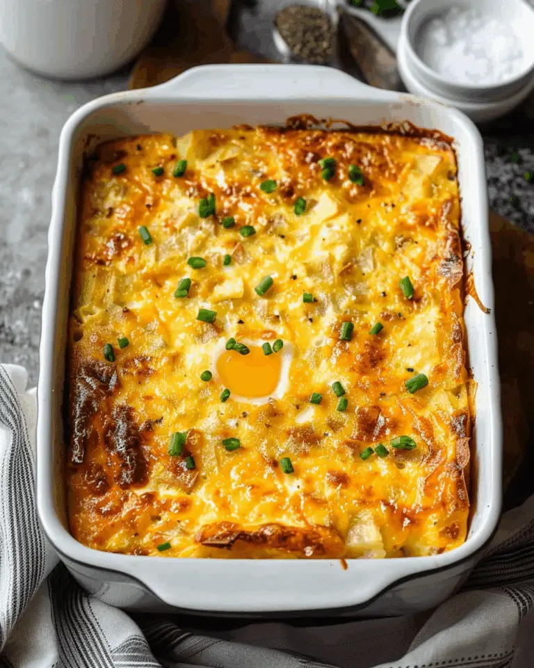 Egg and Potato Breakfast Casserole