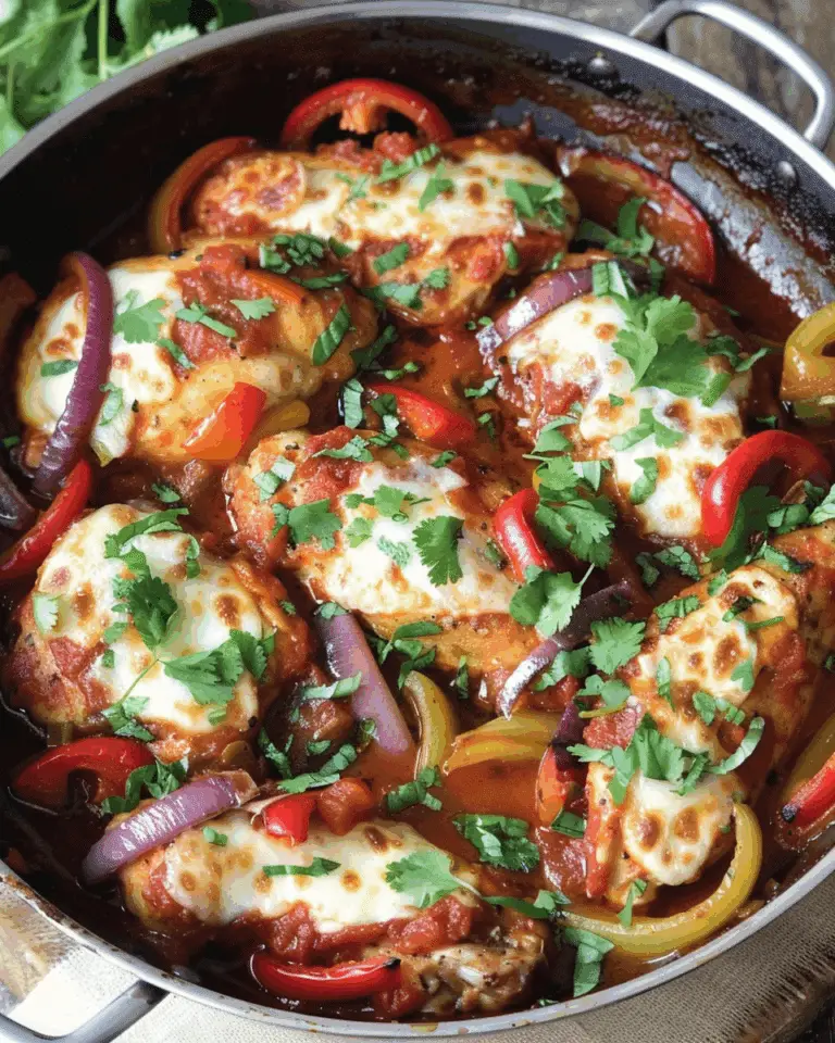 Mozzarella-Stuffed Chicken Pomodoro
