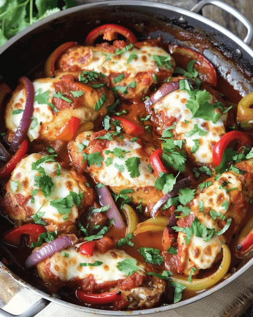 Mozzarella-Stuffed Chicken Pomodoro