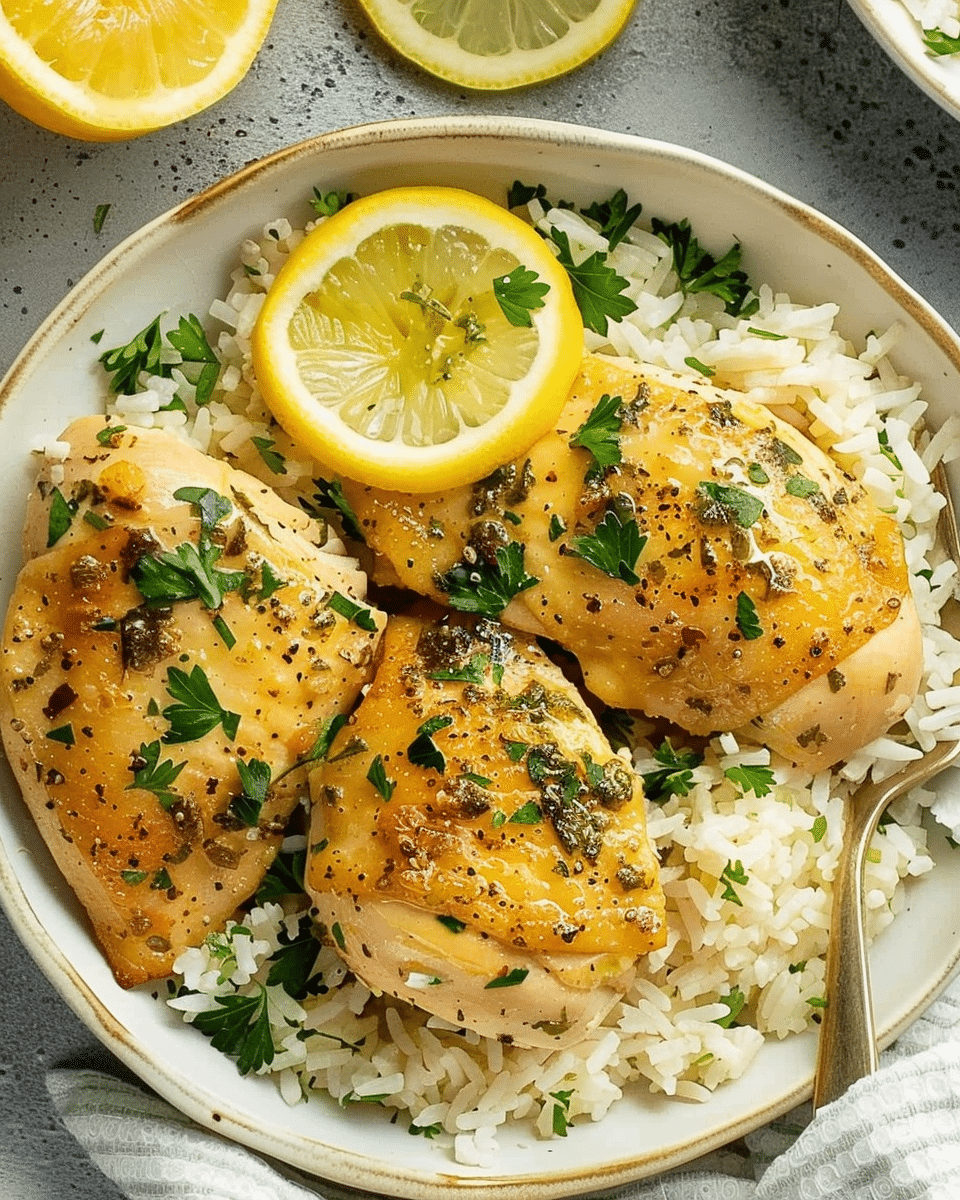 Slow-Cooker Lemon Chicken