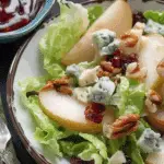 Tangy Pear and Blue Cheese Salad