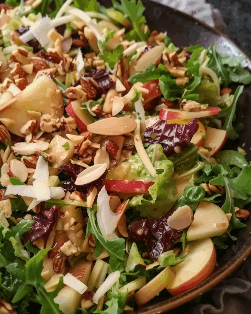Apple Almond Crunch Salad