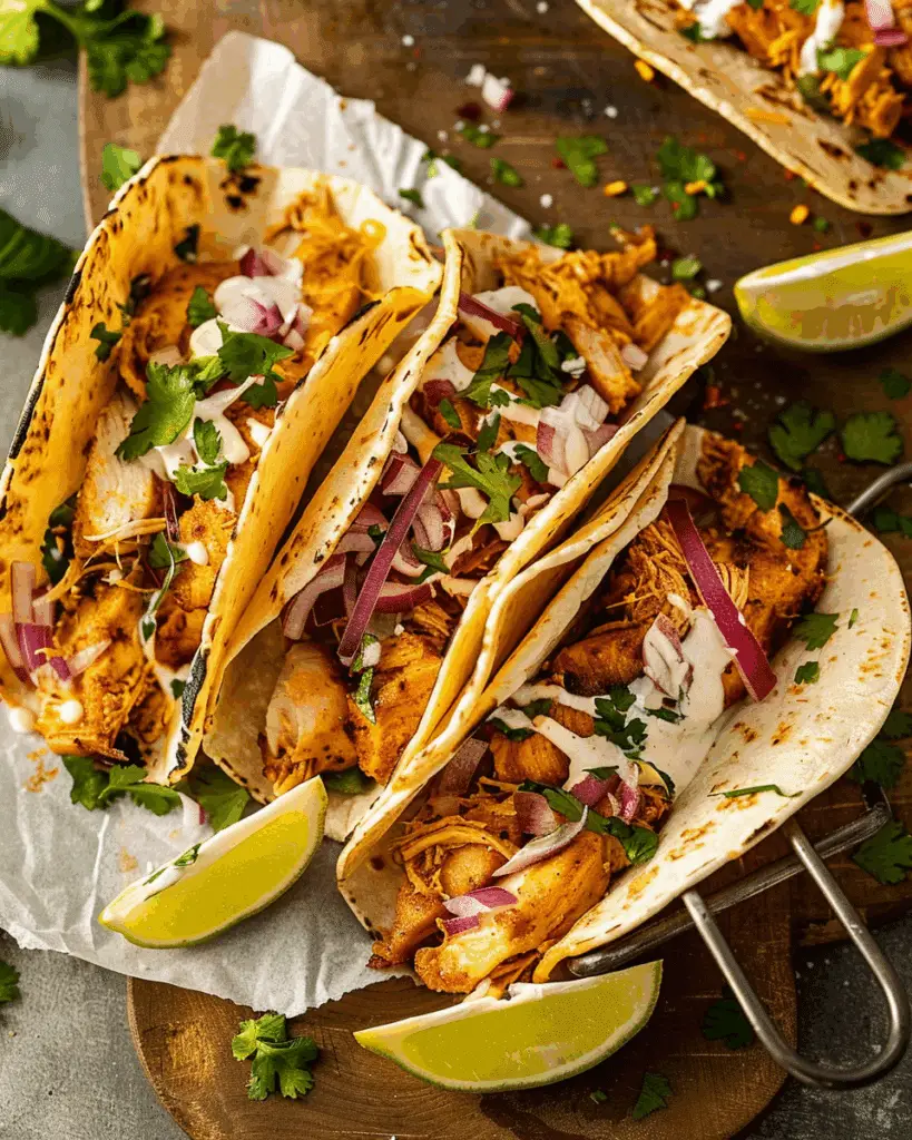 Baked Chicken Tacos