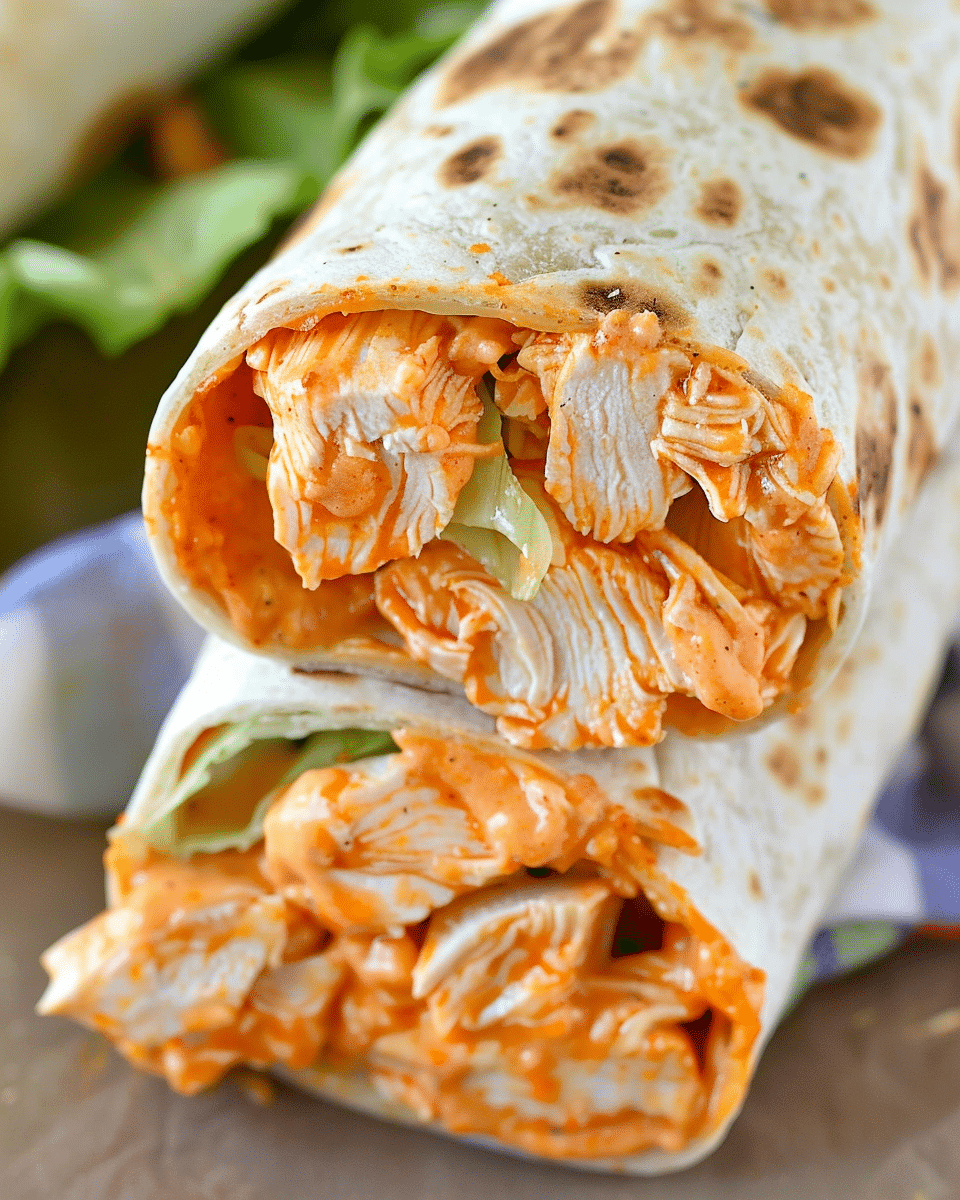 Buffalo Chicken Wraps