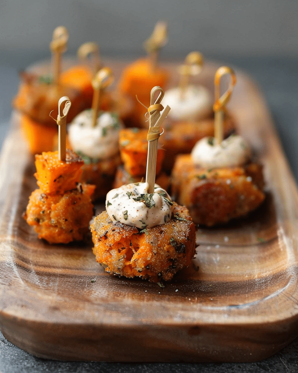 Chicken Sausage Sweet Potato Bites