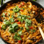 Ground Beef Burrito Skillet