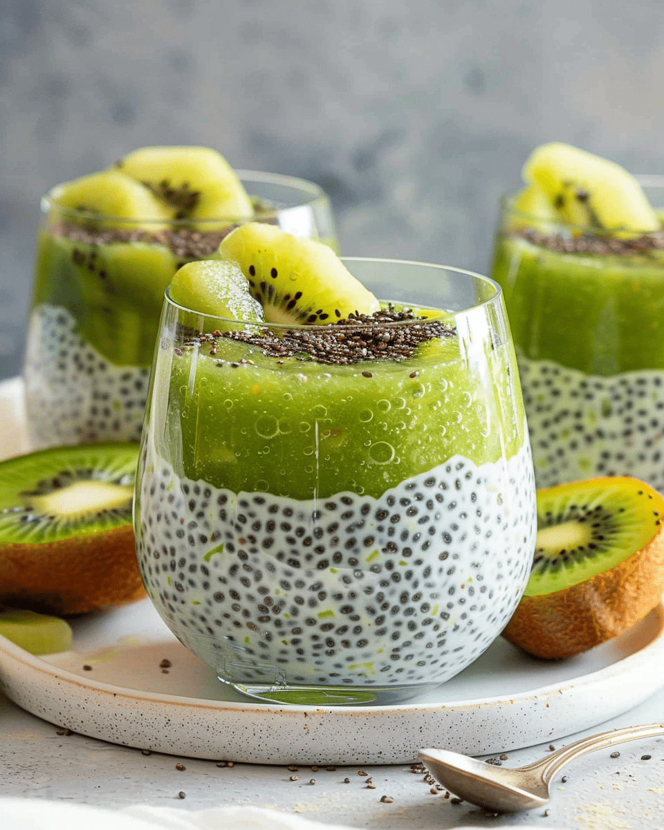 Kiwi Chia Pudding
