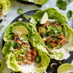 Spicy Coconut Grilled Chicken Lettuce Wraps