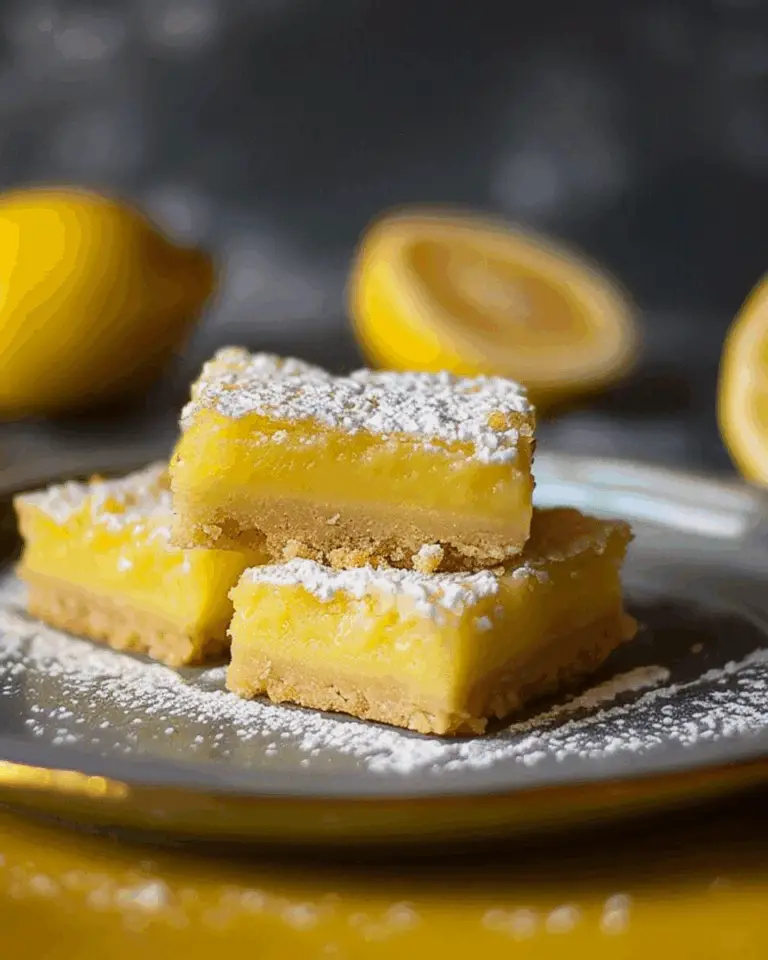Vegan Gluten-Free Lemon Bars