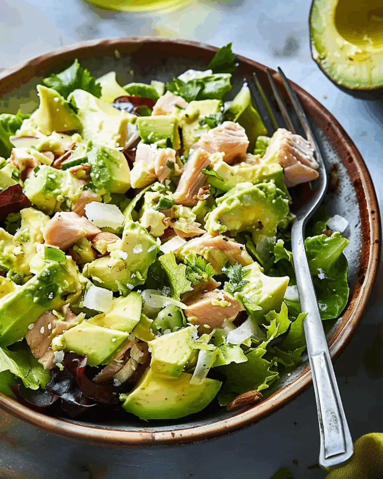 Avocado Tuna Salad