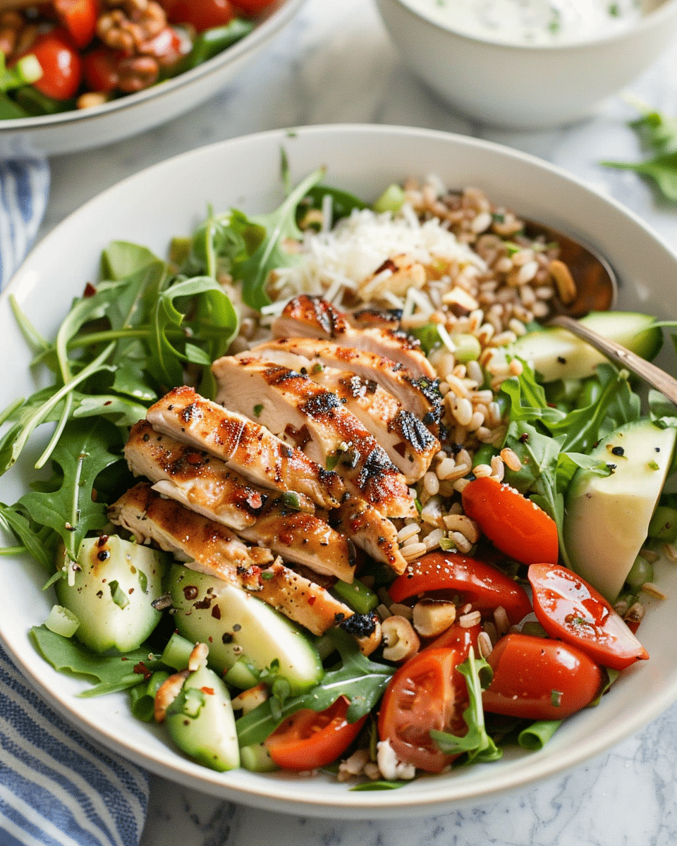 Chicken Grain Bowls