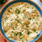 Chicken and Dumplings with Tortillas